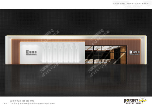 富奧斯建博會展臺設計搭建