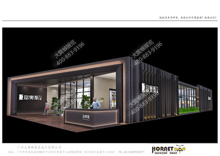 富奧斯門窗廣州建材展會設計搭建