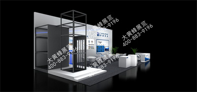 華龍電梯廣州電梯展會設(shè)計(jì)搭建