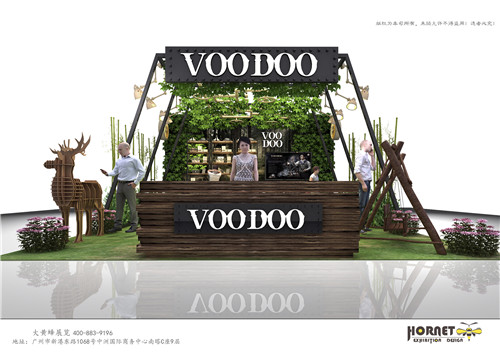 特裝展臺設計搭建-VOODOO