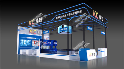 廣州物流展特裝展臺設計案例分享之科聰