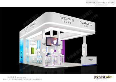 上海展覽設(shè)計公司介紹千婭在上海美容展的設(shè)計案例